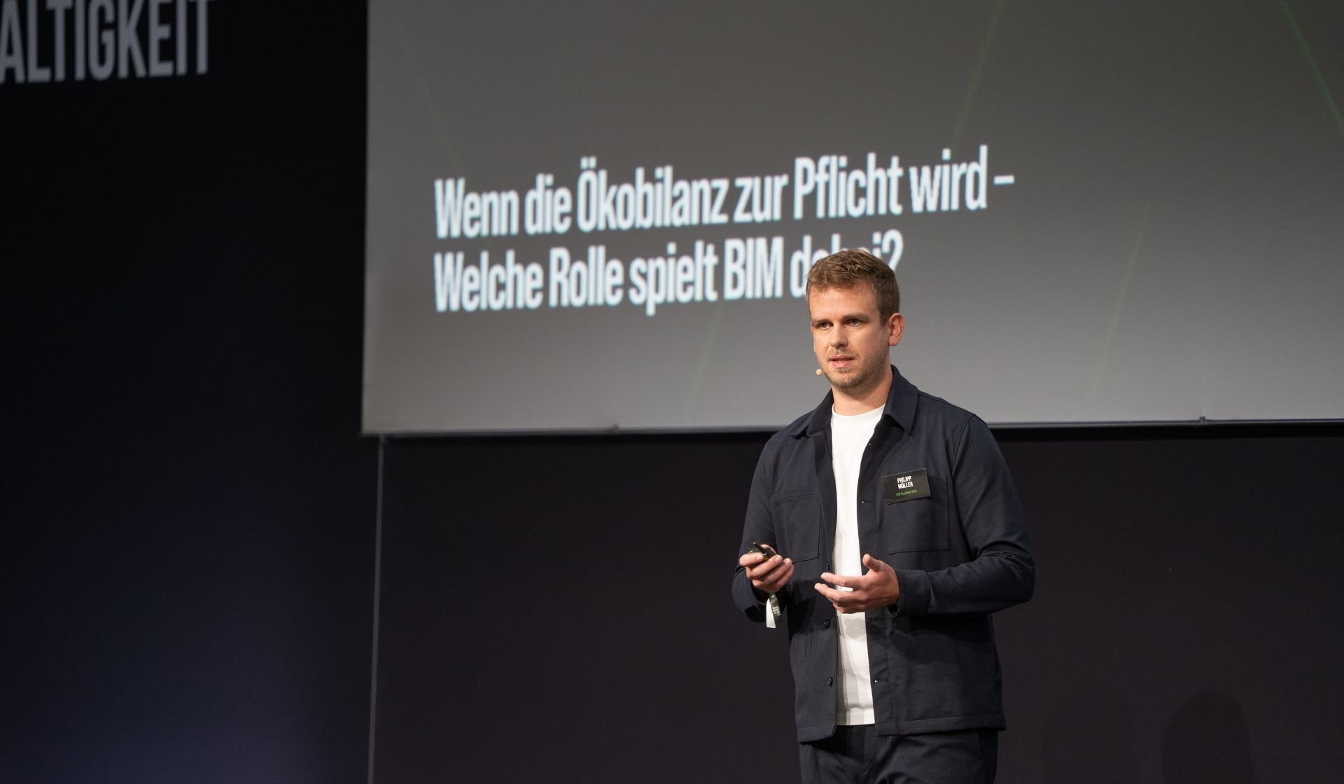 Philipp Müller, Senior Projektmanager Nachhaltiges Bauen