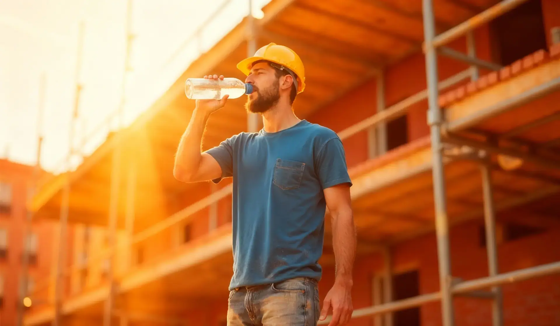 Hitzeschutz im Bau: Tipps für Baustelle und Büro